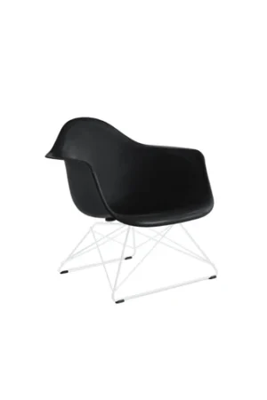 Eames Molded Fiberglass Low Wire Base Armchair
